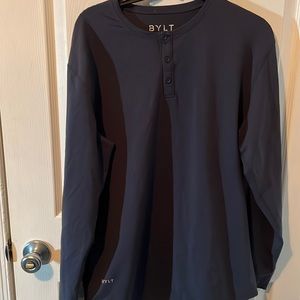 BYLT Drop Cut L/S Henley Lux